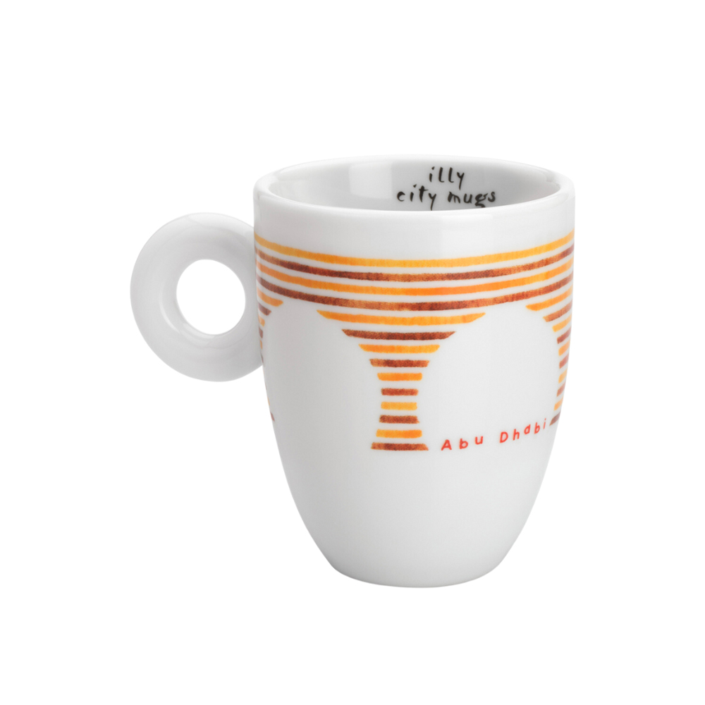 

illy City Coffee Mugs Abu Dhabi – 6 Piece Set, White