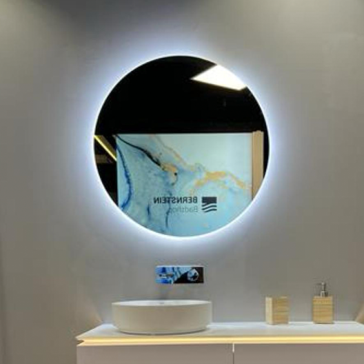 Bernstein Round Mirror with LED Light & Sensor - Ø 80cm