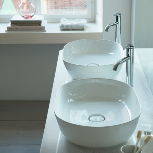 Duravit C.1 Tall Basin Tap - Chrome