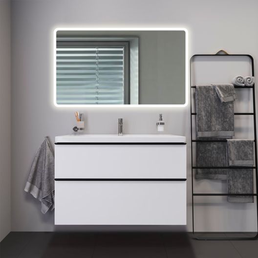 Bernstein Mirror with LED Light & Sensor 100x70 cm