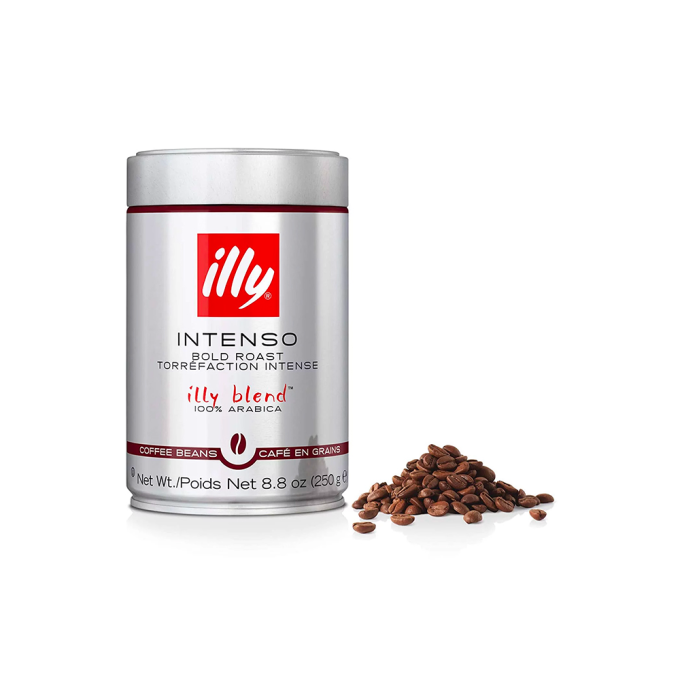 قهوة مطحونة إنتنسو - تحميص داكن بنكهة جريئة من إيلي، 250 جم