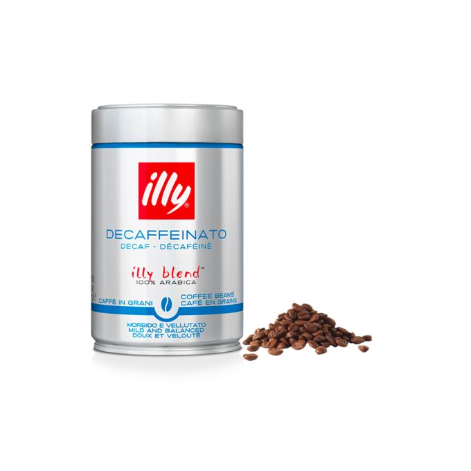 حبوب قهوة كاملة منزوعة الكافيين - تحميص متوسط بخلطة الكلاسيكو من إيلي، 250 جم