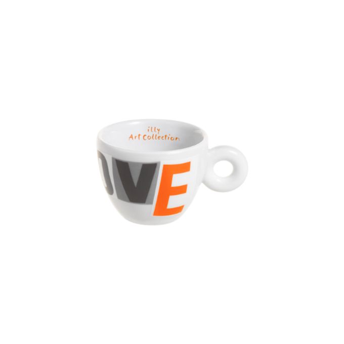 illy Art Collection Espresso Cups Set(6-Pack)- “Love” Matteo Attruia Collection