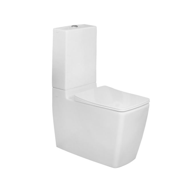 VitrA Floor Standing WC Toilet 65 cm (D) - Glossy WhiteGlossy White