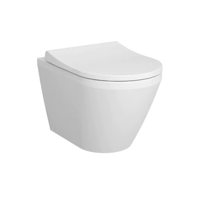 VitrA Wall Mounted Toilet - Glossy WhiteGlossy White