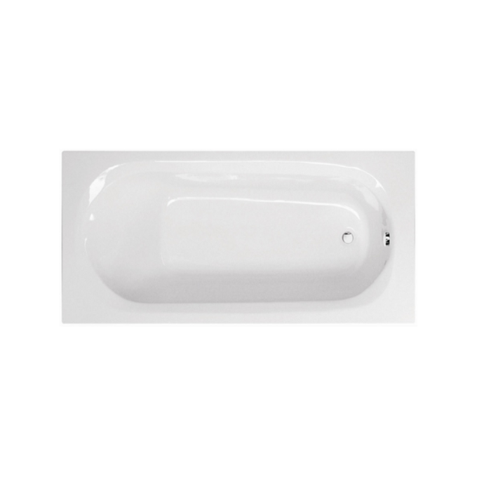 Duravit Monte Carlo Built-In Bathtub 170(L)x70(W) cm - Glossy White