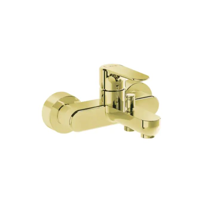 VitrA Bath/Shower Mixer Tap - Shiny Gold