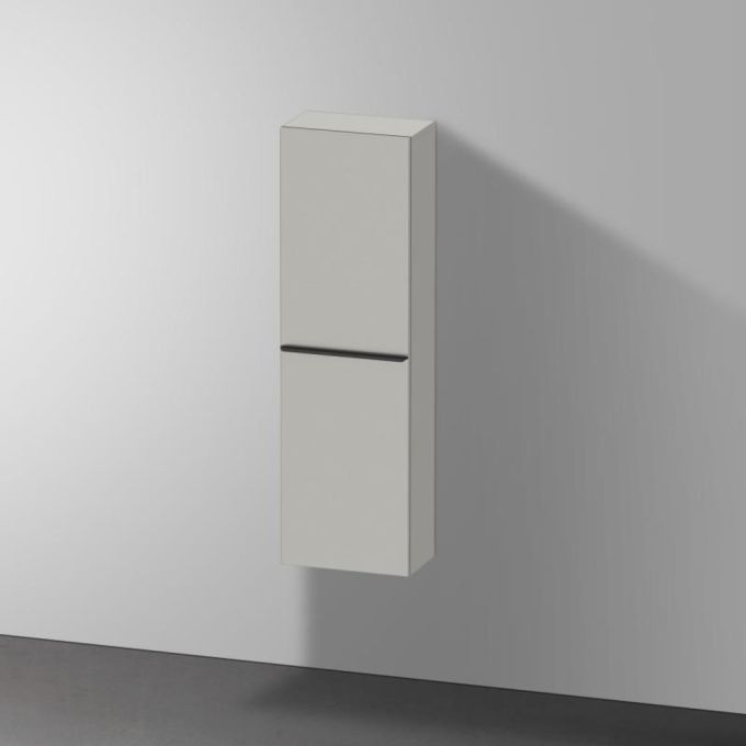Duravit Bathroom Storage Side Cabinet - Concrete Grey Matt