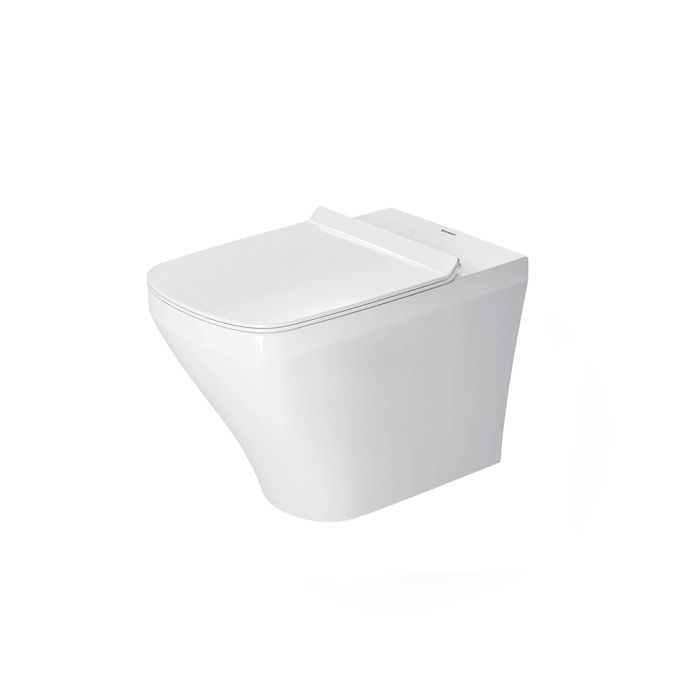 Duravit Rimless Floor Standing WC Toilet 57.5 cm (D) - Glossy WhiteGlossy White