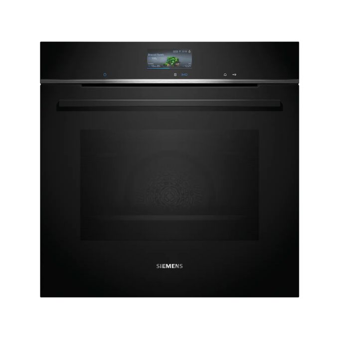 Siemens Home Connect Built In Electric Oven 60cm (W) - 71 Lأسود