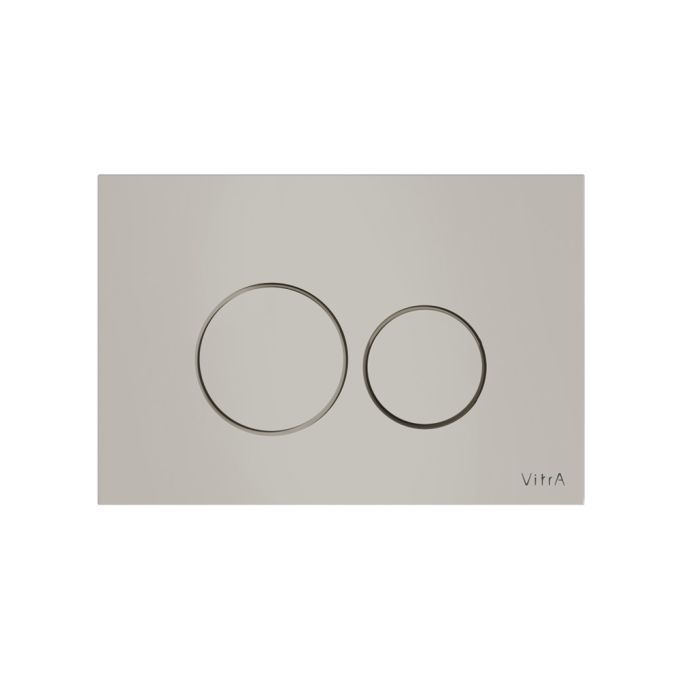 VitrA Flush Wall Plate - Taupe