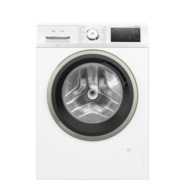 Siemens Home Connect 10 Kg Front Load Washing Machineابيض