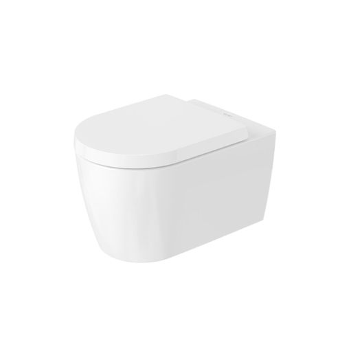 Duravit Wall Mounted WC Toilet - Design by STARCK 57 cm (D) - Glossy WhiteGlossy White