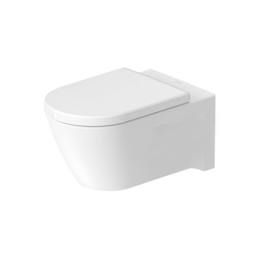 Duravit Wall Mounted Toilet Design By STARCK - Glossy WhiteGlossy White