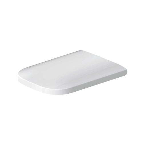 Duravit Soft Closing Toilet Seat And Cover Suitable For 57cm (D) Happy D.2 WC's - Glossy White