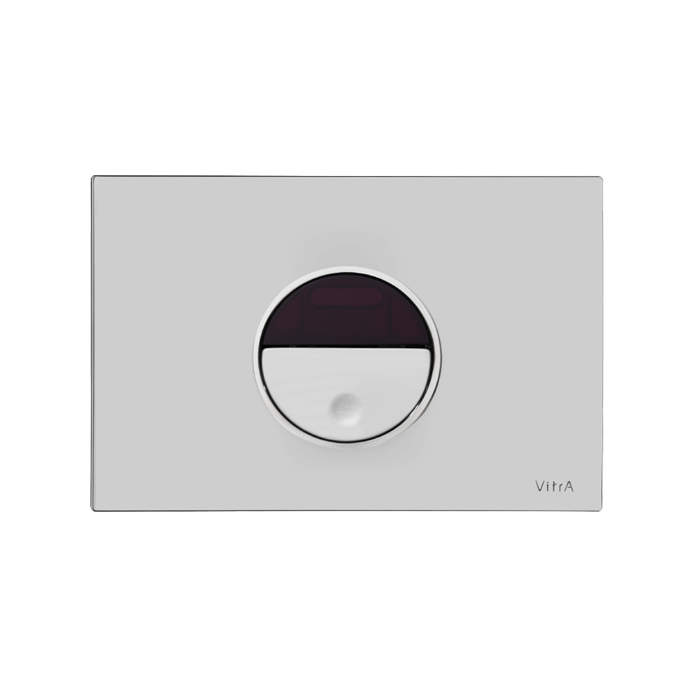 

VitrA Touchless Flush Wall Plate - Chrome