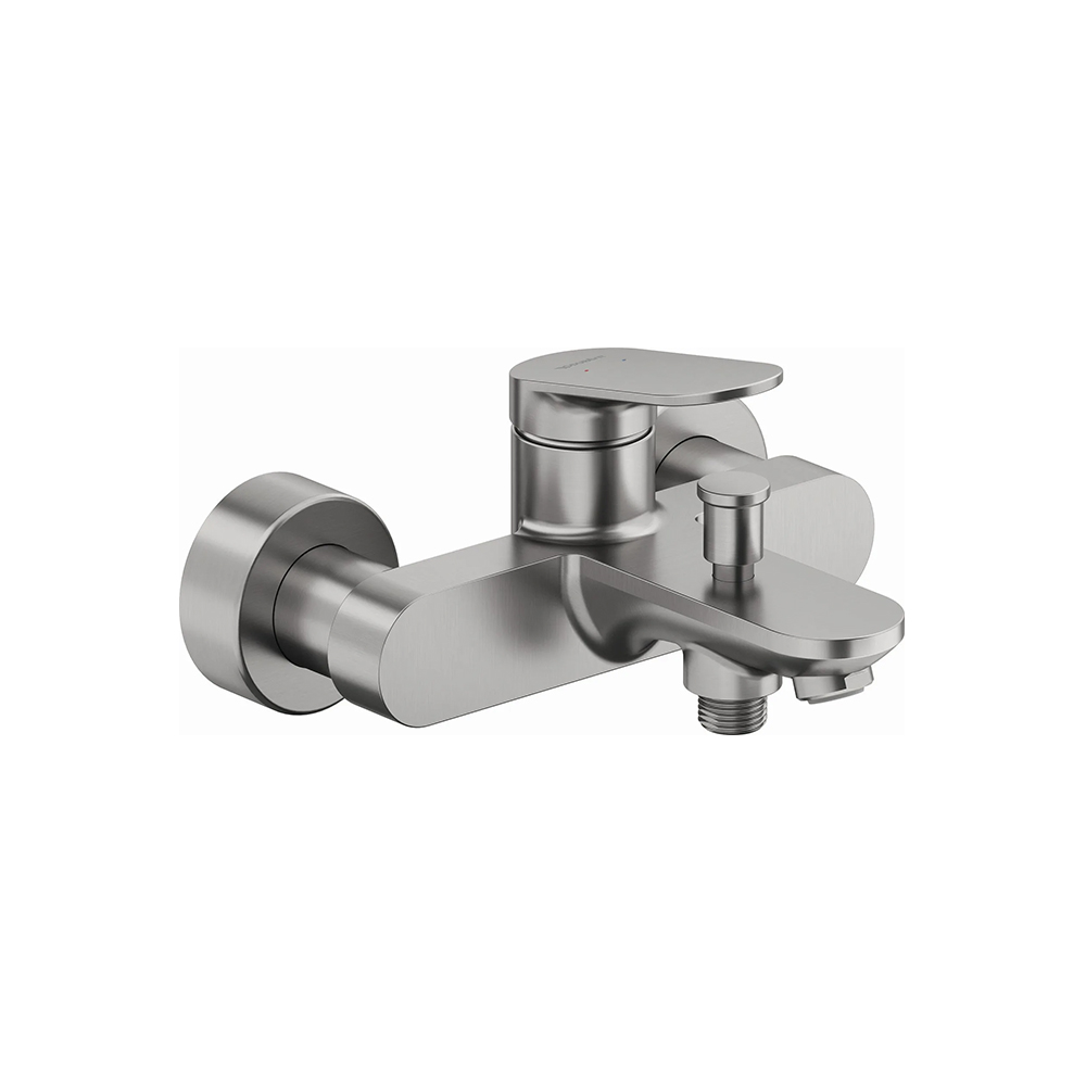 

Duravit Bath/Shower Mixer Tap - Brushed Nickel