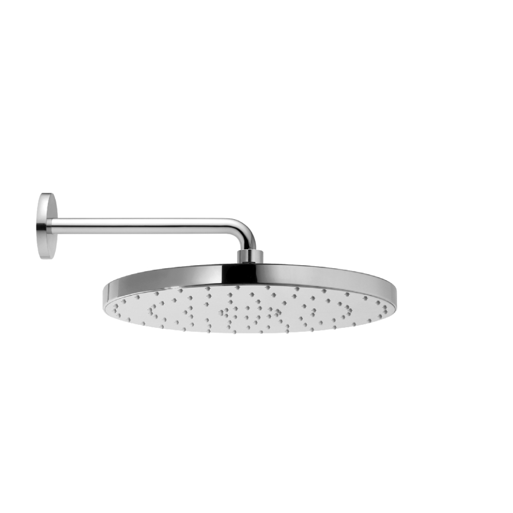 

Duravit Metal Wall Mounted Round Rain Head Shower With Arm 30cm Ø - Chrome